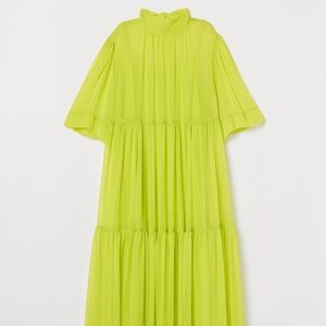 H&M wide cut maxi dress